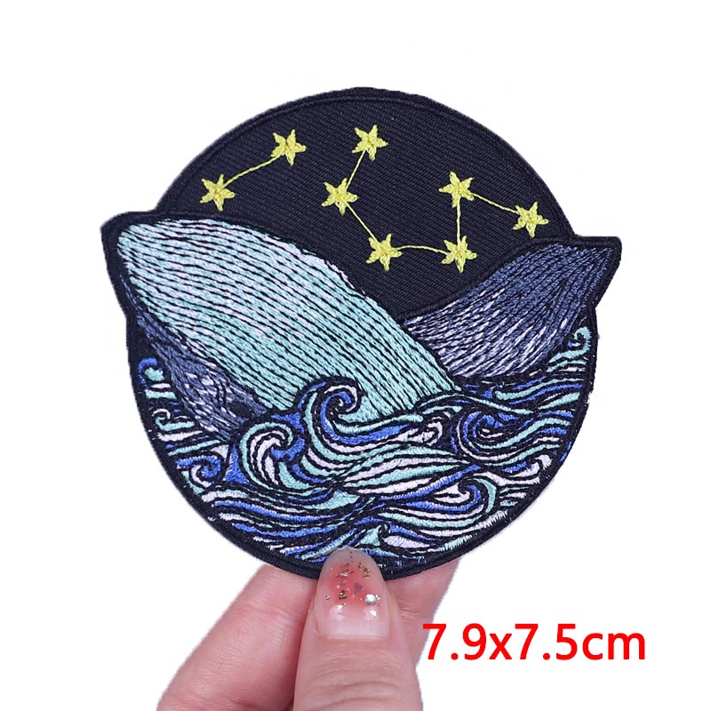 Outdoor Wave Sun Patch Iron On - Outdoor Adventure Clothing ulasan dan harga