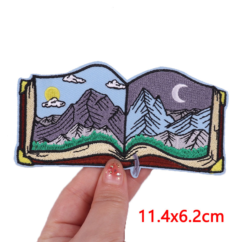 Outdoor Wave Sun Patch Iron On - Outdoor Adventure Clothing ulasan dan harga