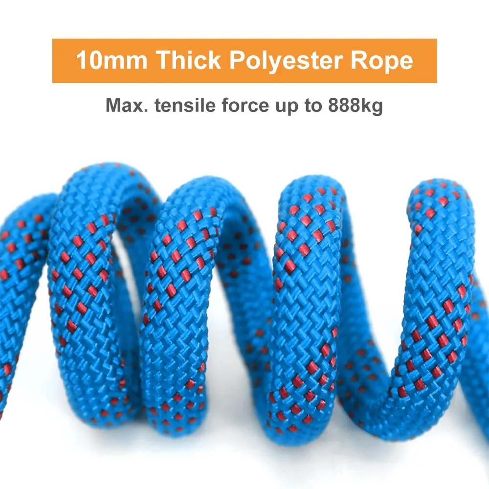 15M/25M/35M Outdoor Static Rop - Rope Climbing Static ulasan dan harga