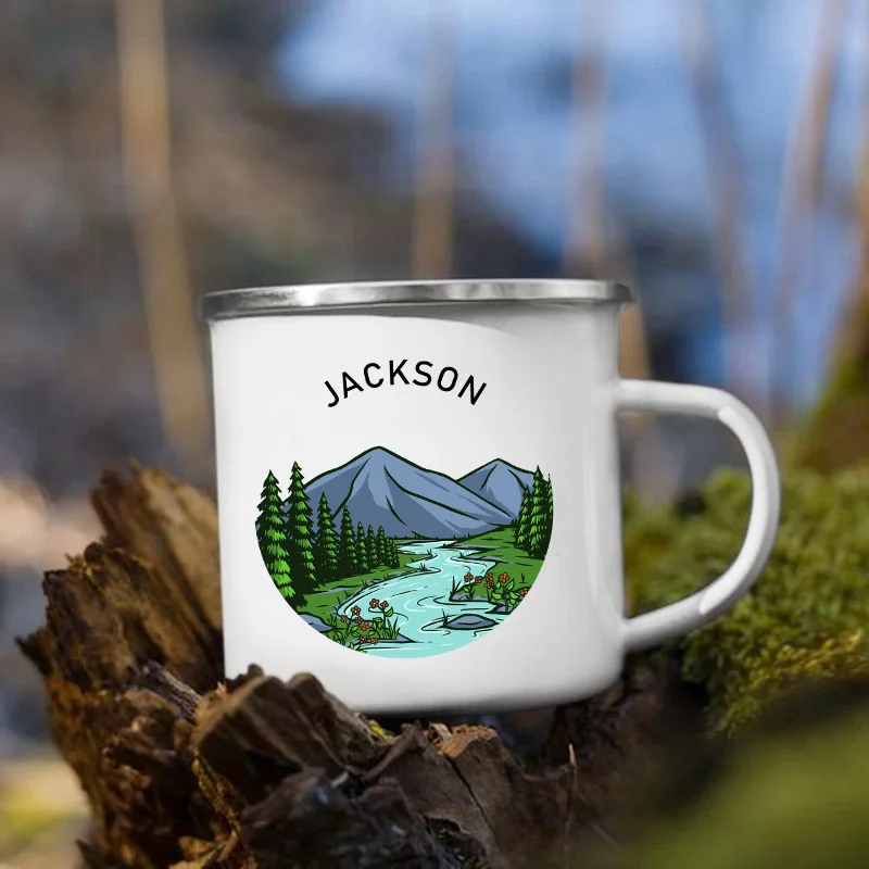 Personalised Camper Mugs Custo - Outdoor Adventure Names ulasan dan harga