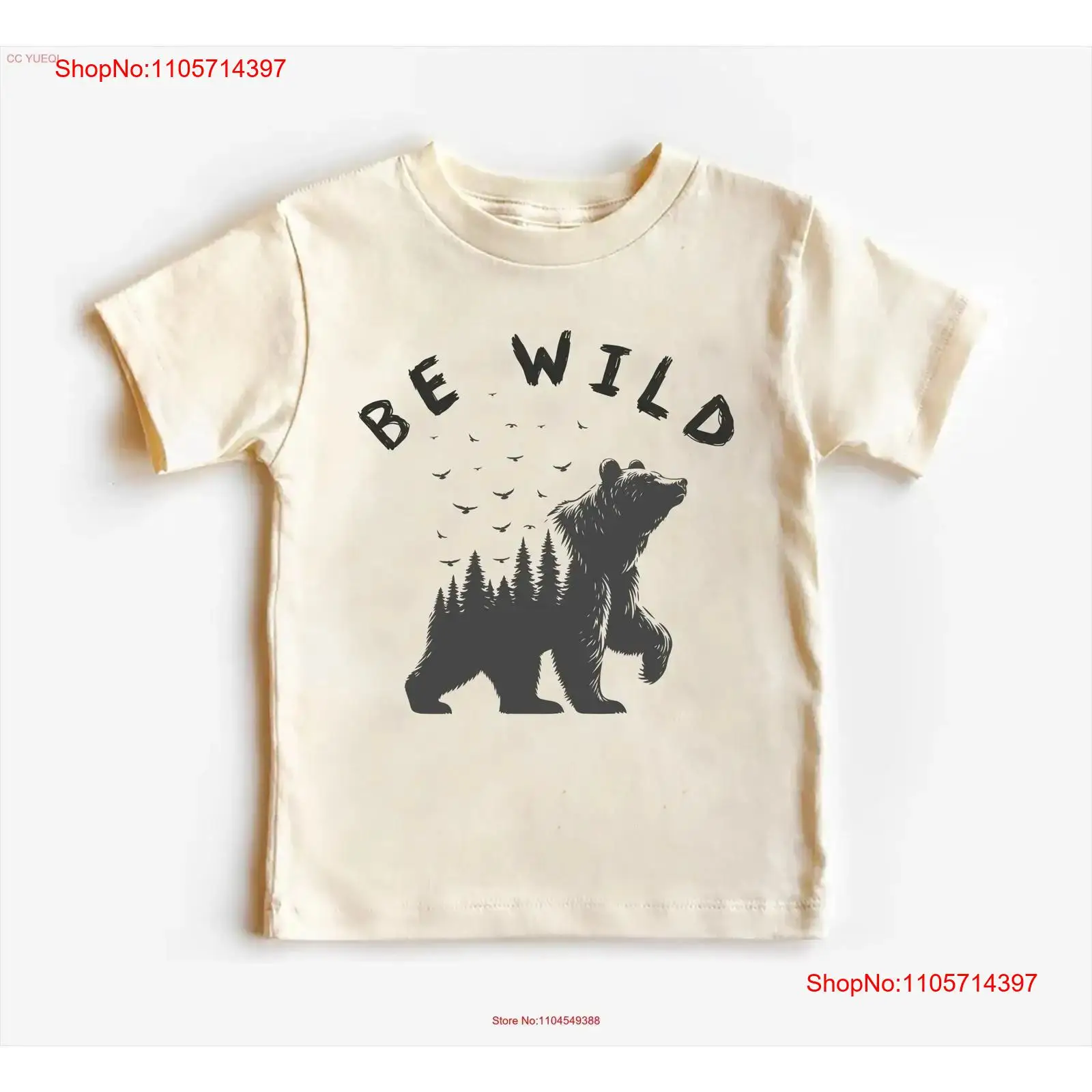 Be Wild Baby T Shirt Bodysuit  - Outdoor Adventure Outfit ulasan dan harga