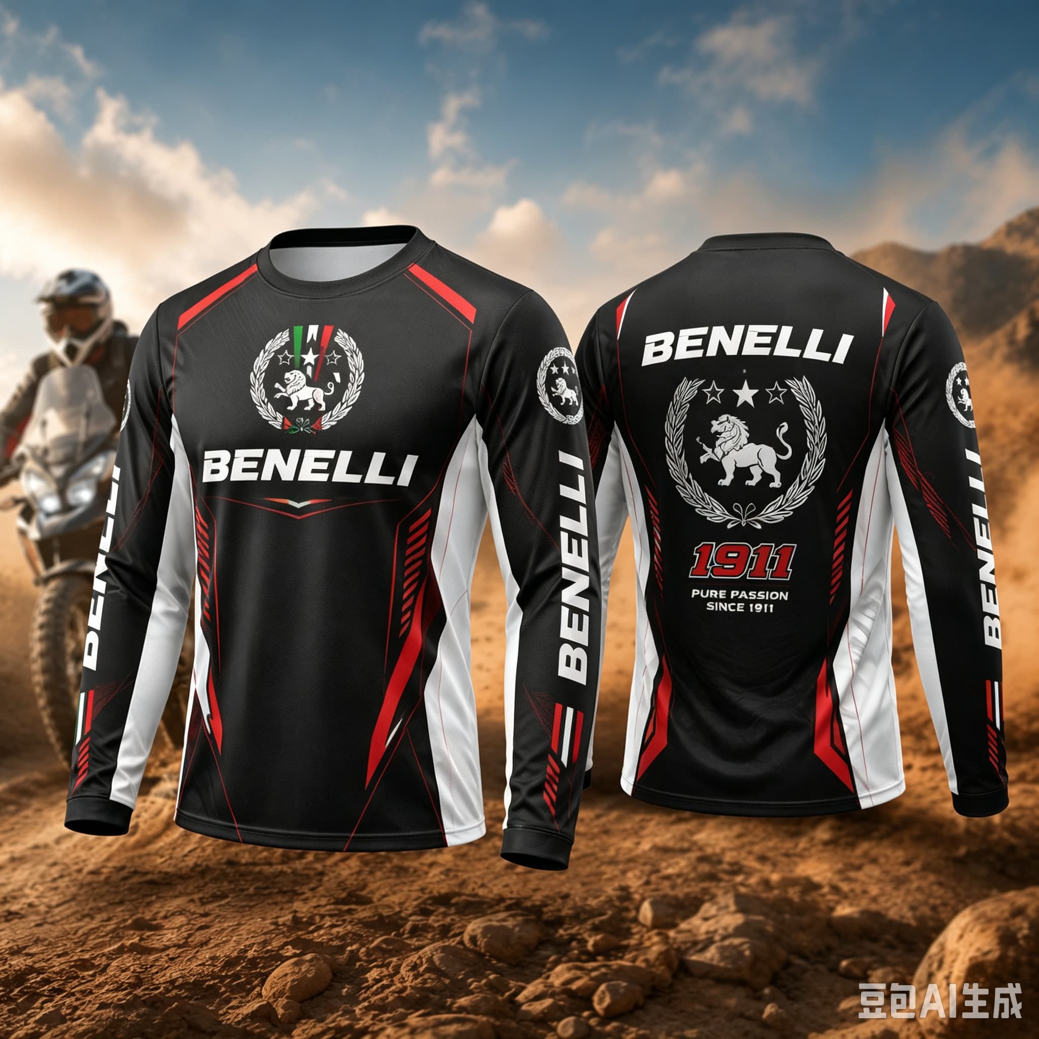 New 2027 Benelli Rider T Shirt - Outdoor Adventure Clothing ulasan dan harga