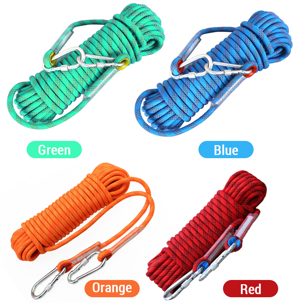 10mm Climbing Rope 10M/20M/30M - Rope Climbing Static ulasan dan harga