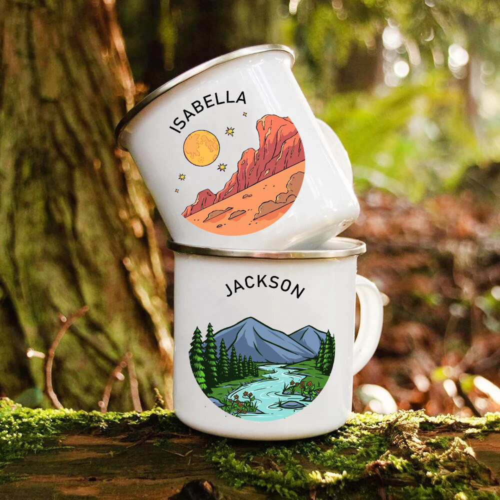 Personalised Camper Mugs Custo - Outdoor Adventure Names ulasan dan harga